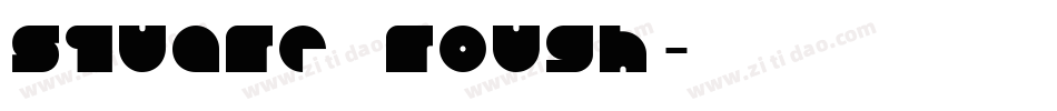 Square rough字体转换